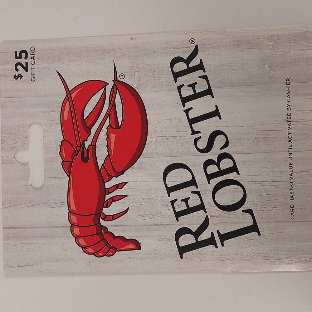 Red Lobster Gift Card-$25